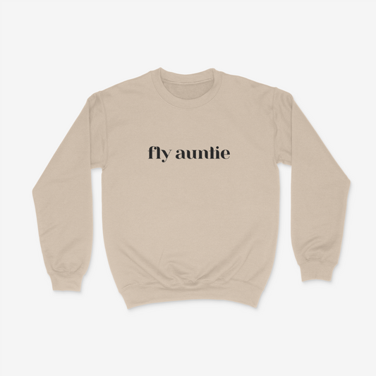 Fly Auntie Sweatshirt Collection